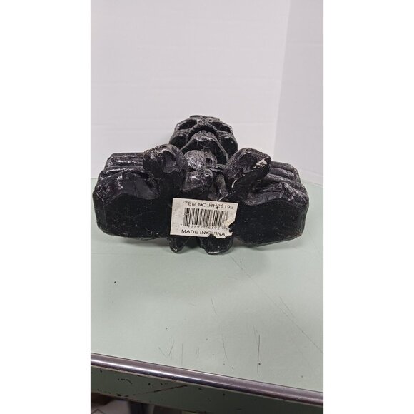 DWK Gothic Skull Bones Salt And Pepper Shaker Holder 2010 - Picture 7 of 7